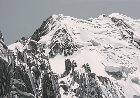 N°423071 Mont Blanc et Arète des Cosmiques