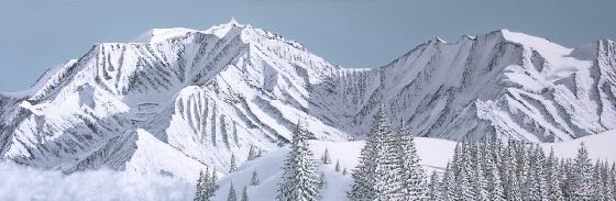 N°025041 Chaîne du mont blanc