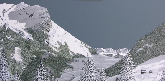 N° 916092 Combe de Borderan Col des Aravis